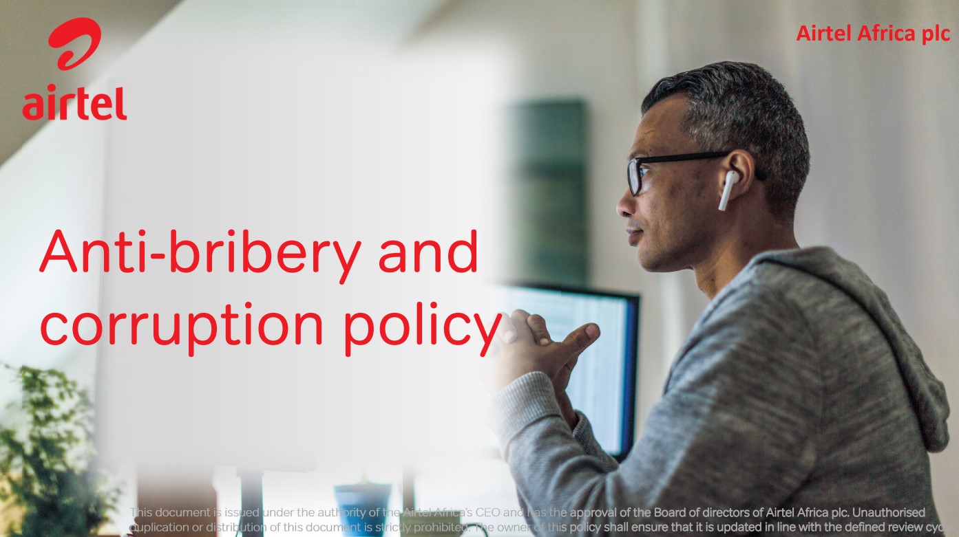Anti-bribery and corruption policy (ABAC)